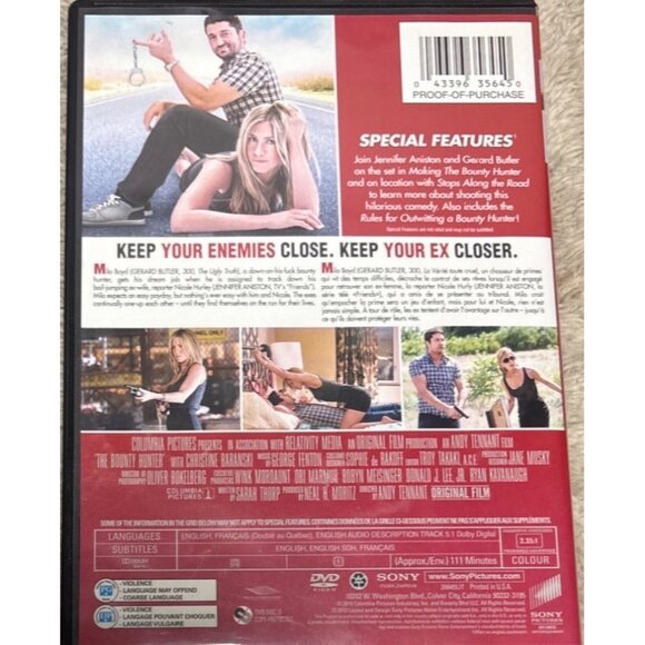 5 Dvd's Drama Blades of Glory  9-5 Benchwarmers Blind Side Bounty Hunter - Picture 12 of 16